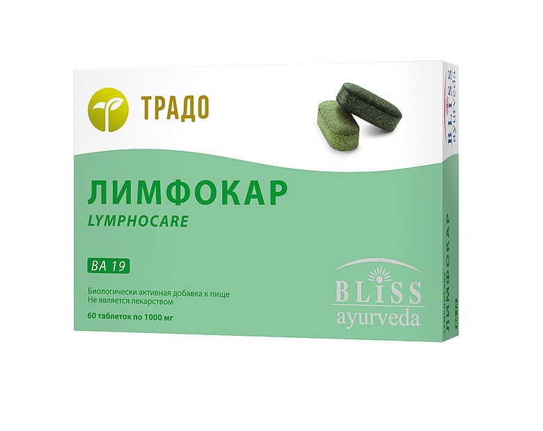 

Лимфокар таблетки 60 шт. Традо, Лимфокар