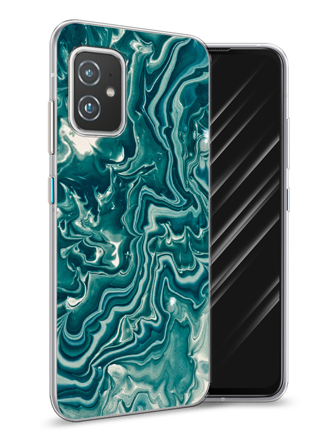 

Чехол Awog на Asus ZenFone 8 "Минералы 4", Голубой, 44450-3