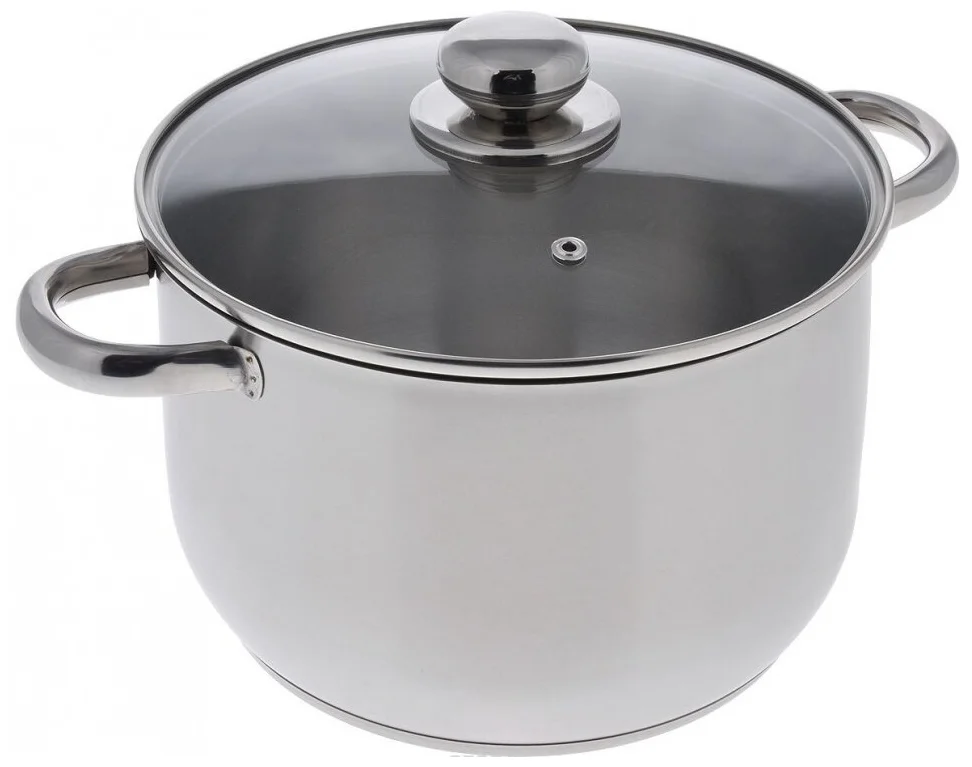 

Кастрюля «Славяна», 5 л, d=22 см, капсульное дно, стеклянная крышка, с теплораспределитель