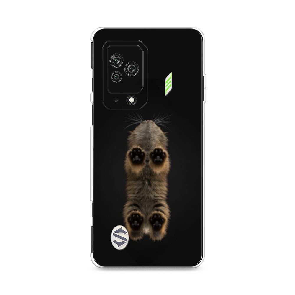

Чехол Awog на Xiaomi Black Shark 5 "Кошачьи лапки", Разноцветный, 314050-1
