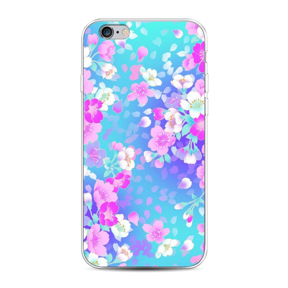 

Чехол Awog на Apple iPhone 6S / Айфон 6S "Яблоневые цветы", Разноцветный, 0104S50-8