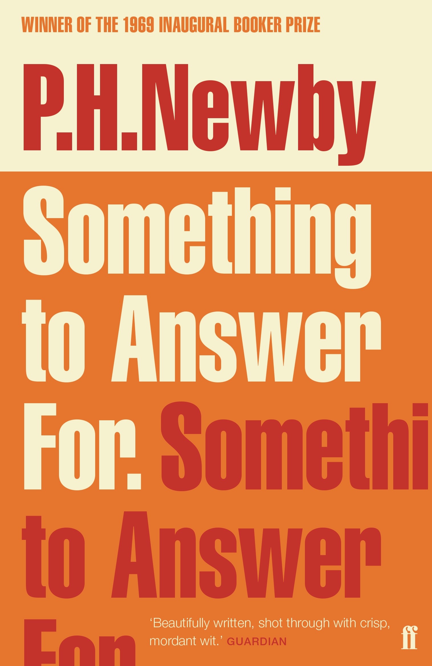 

Something to Answer For