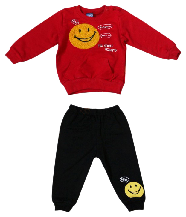 

Комплект для мальчиков BABY SPORT цв. красный р.74, 5168-01