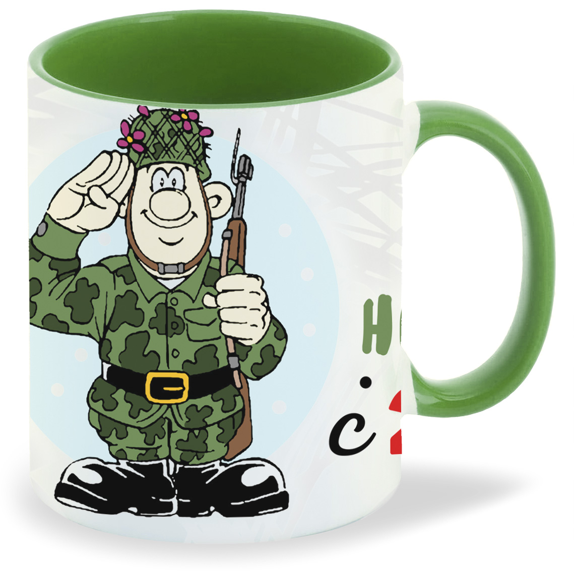 

Кружка CoolPodarok 23 февраля. Это Вам не тру ля ля c фоном