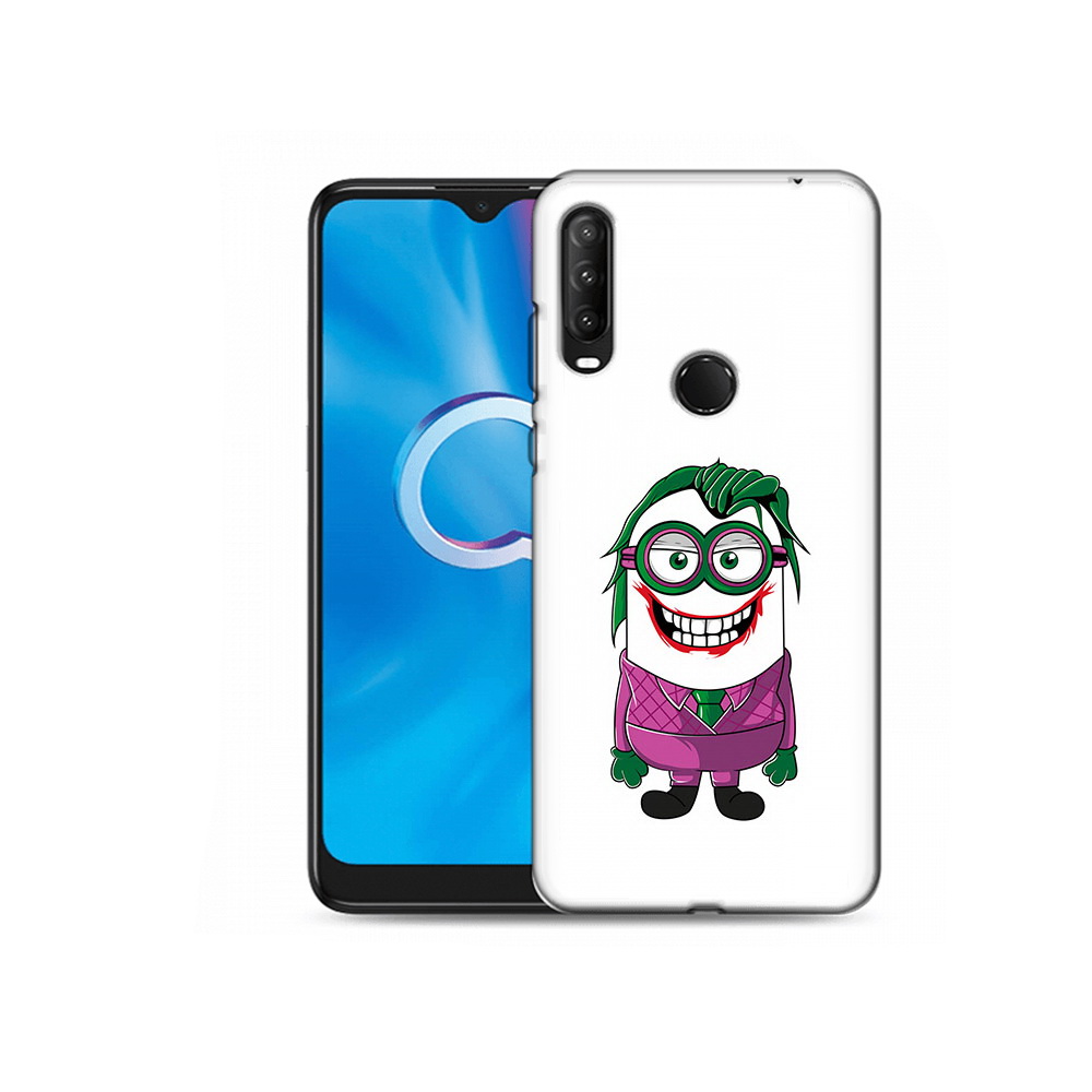 

Чехол MyPads Tocco для Alcatel 1SE (2020) 5030D джокер миньон (PT152068.668.322), Прозрачный, Tocco
