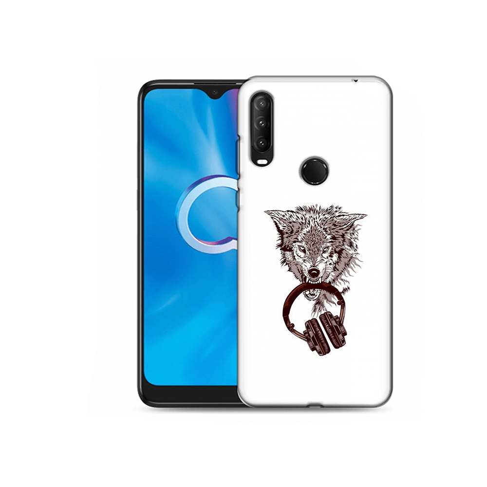 

Чехол MyPads Tocco для Alcatel 1SE (2020) 5030D дикий волк (PT152068.668.325), Прозрачный, Tocco