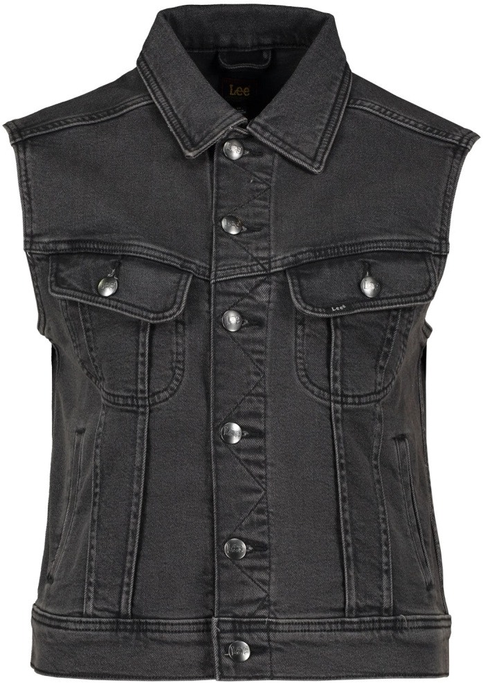 

Жилет женский Lee SLEEVELESS VEST EDGE OF черный XS, SLEEVELESS VEST EDGE OF