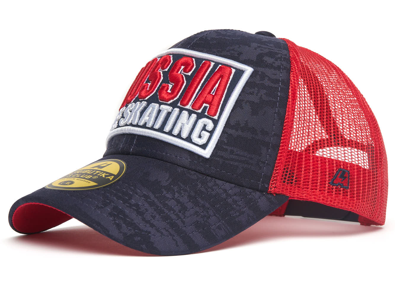 

Бейсболка унисекс Atributika&Club Россия 10170 темно-синяя, Россия 10170