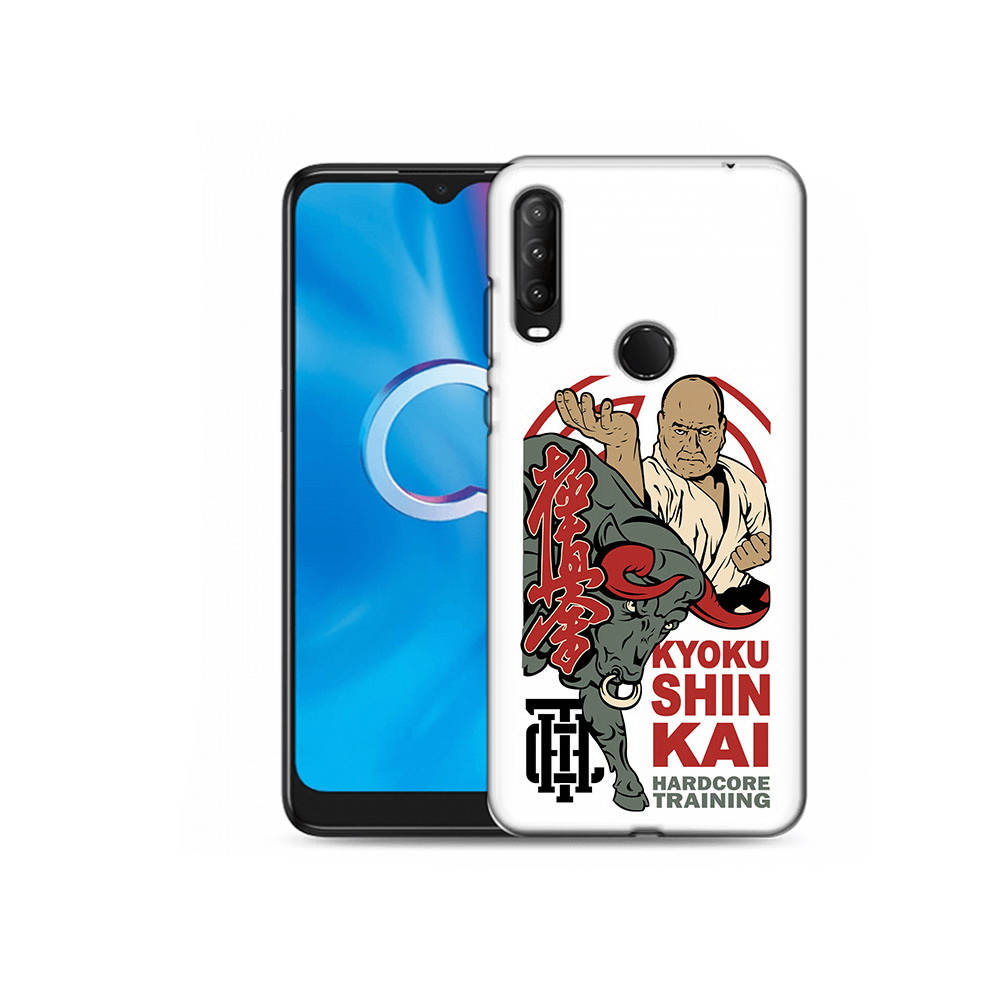 

Чехол MyPads Tocco для Alcatel 1SE (2020) 5030D единоборства рисунок (PT152068.668.343), Прозрачный, Tocco