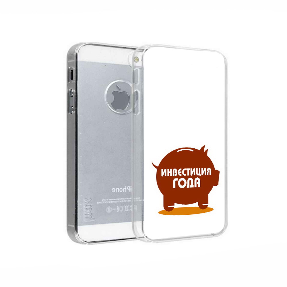 

Чехол MyPads Tocco для Apple iPhone 5 инвестиция, Прозрачный, Tocco