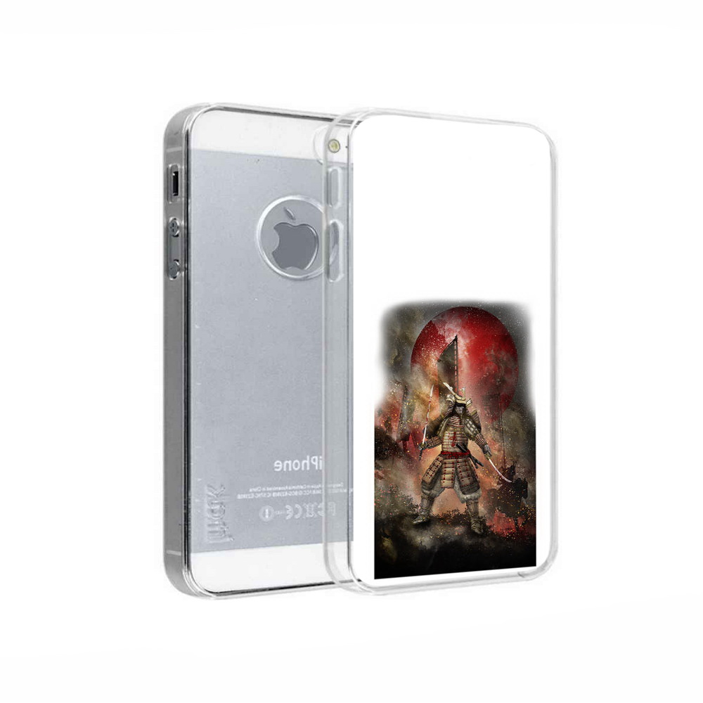 

Чехол MyPads Tocco для Apple iPhone 5 китайскийвоин, Прозрачный, Tocco