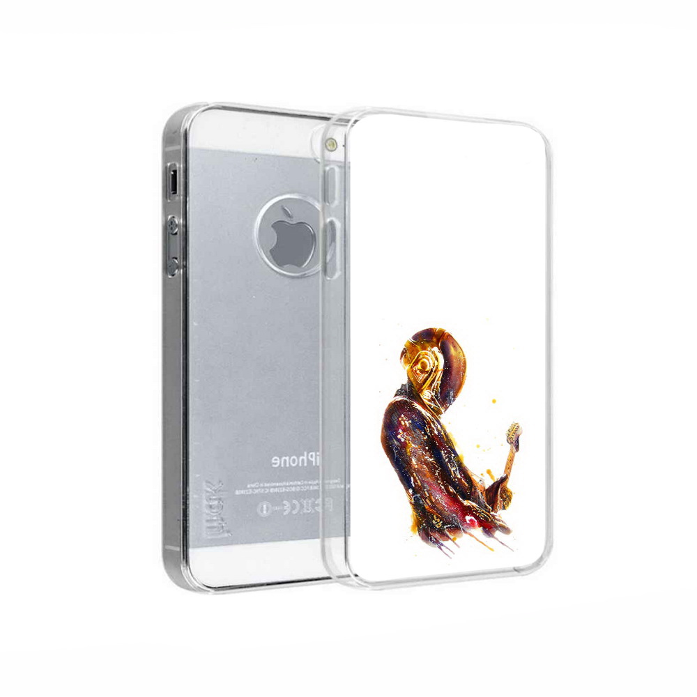 

Чехол MyPads Tocco для Apple iPhone 5 космо-музыкант, Прозрачный, Tocco
