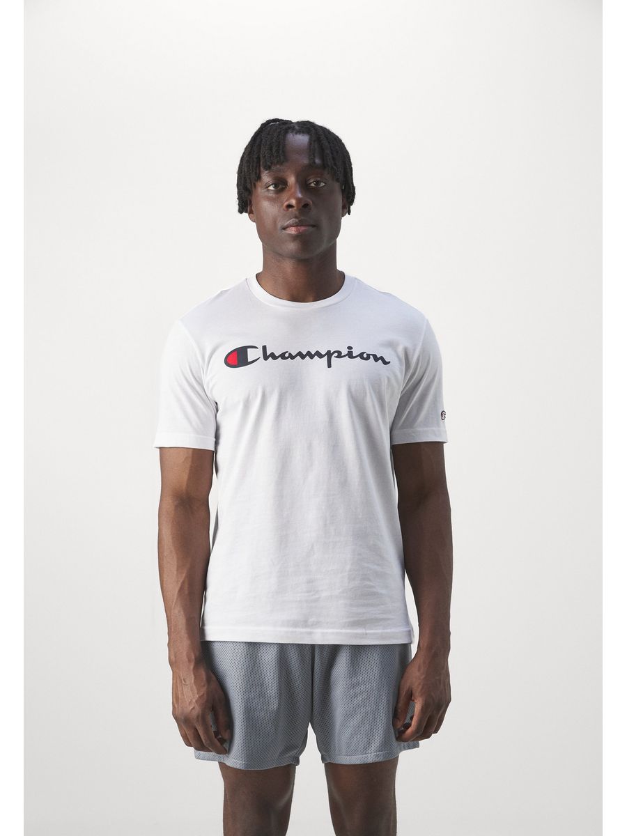 

Футболка мужская Champion C7642D0BV белая 3XL, Белый, C7642D0BV