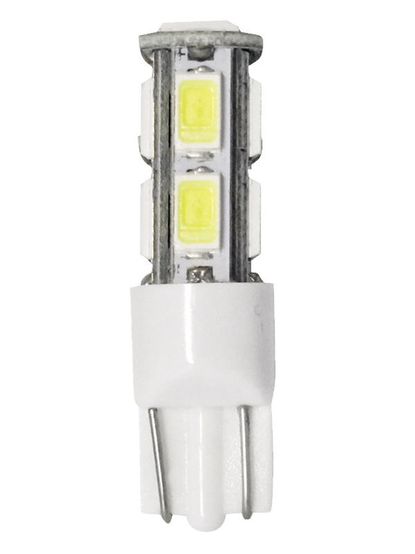 фото Лампа светодиодная 12v w5w 10w маяк 2 шт. блистер 12t10w10smd2blbut маяк