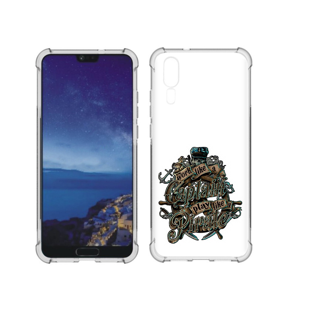 Чехол MyPads Tocco для Huawei P20 капитан пиратов (PT108006.52.385)