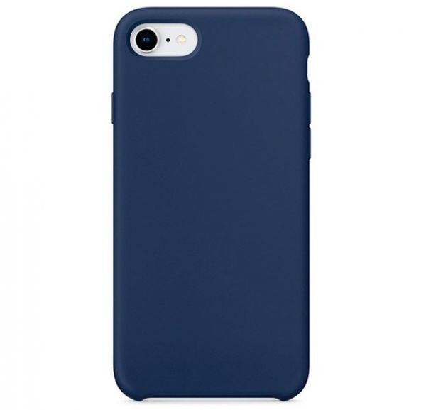 

Накладка силикон Silicone Case для iPhone 7/8/SE 2020 Dark Blue, Синий, Apple IPhone 7/8/SE 2020