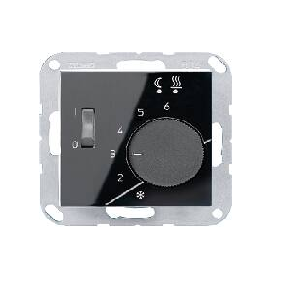 

Накладка регулятора теплого пола Jung A 500 (мех.FTR231U) Black