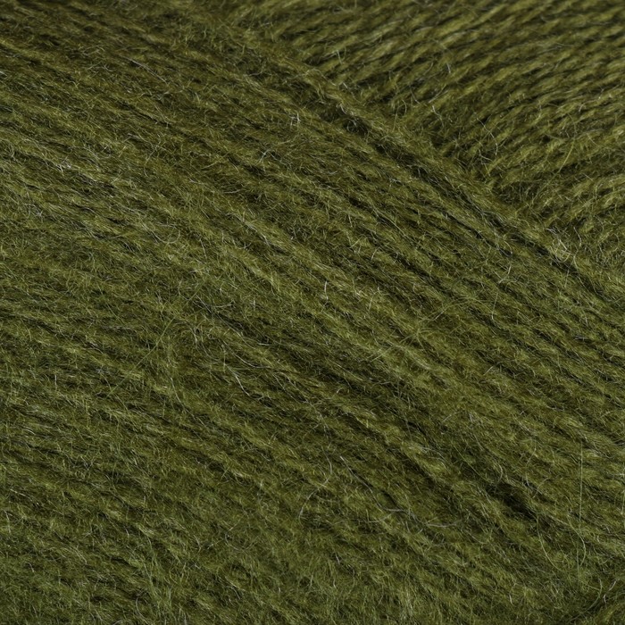 

Пряжа Mohair delicate 5% мохер10%шерсть85% акрил 500м/100гр (6126 т. зелёный), Пряжа для вязания "Mohair delicate"