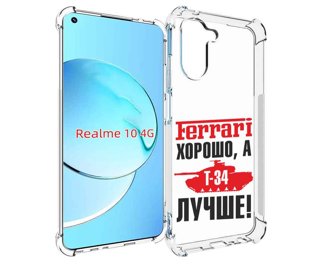 

Чехол MyPads т 34 лучше для Realme 10, Прозрачный, Tocco