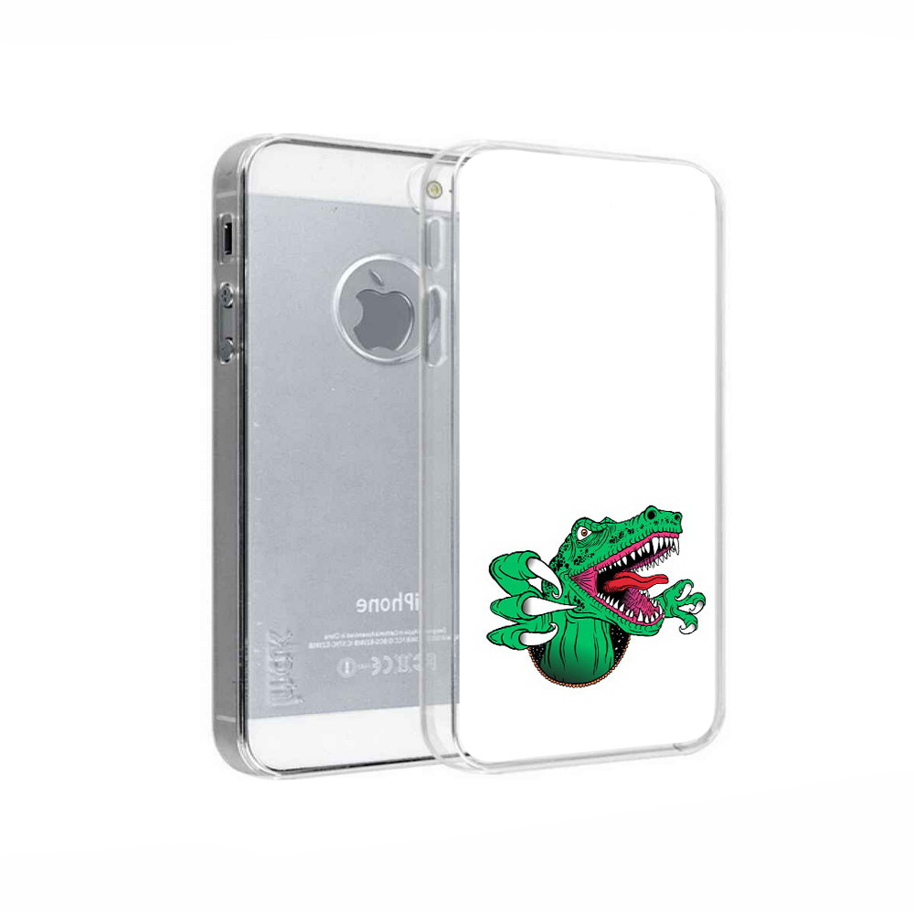 

Чехол MyPads Tocco для Apple iPhone 5 крокодил, Прозрачный, Tocco