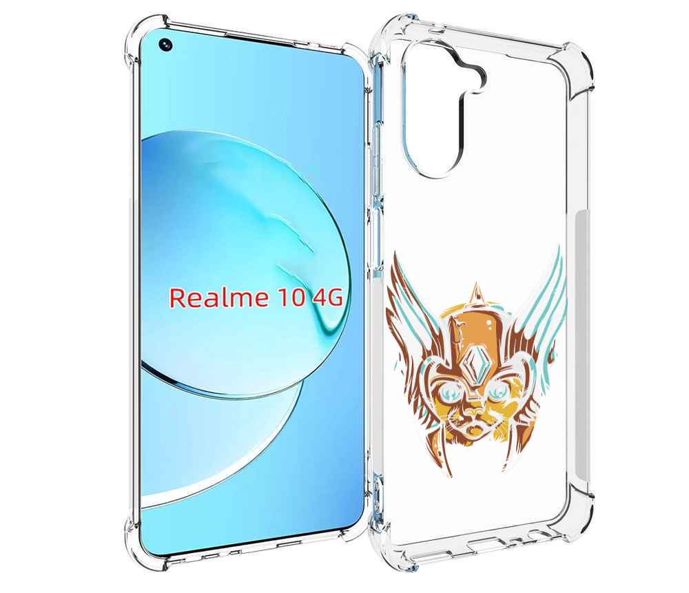 

Чехол MyPads тор абстракция для Realme 10, Прозрачный, Tocco