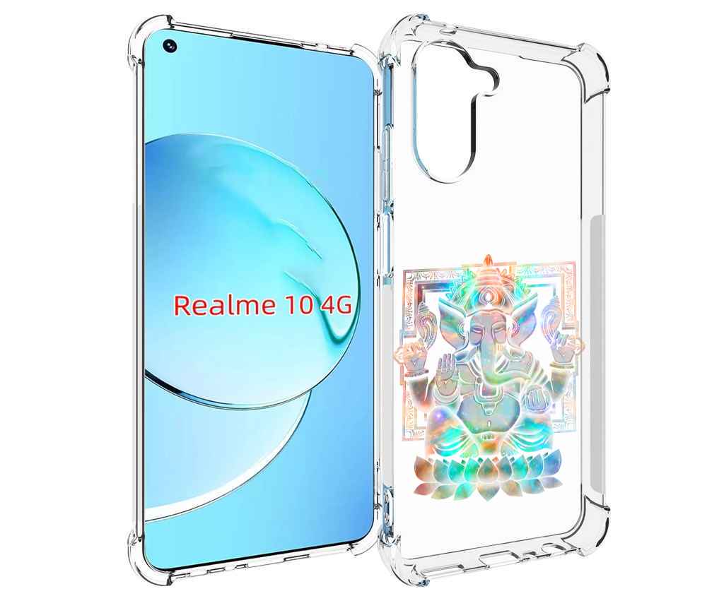 

Чехол MyPads умный слон для Realme 10, Прозрачный, Tocco