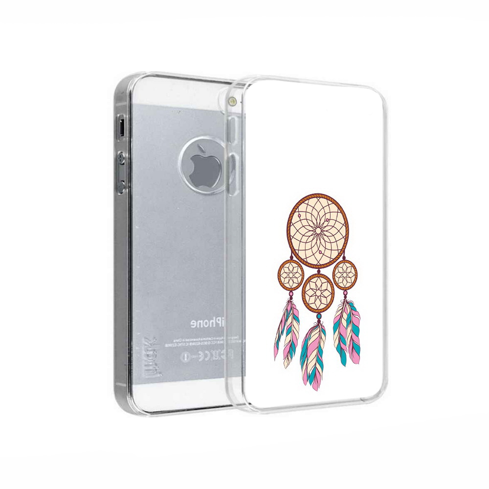 

Чехол MyPads Tocco для Apple iPhone 5 ловец снов бежевый, Прозрачный, Tocco