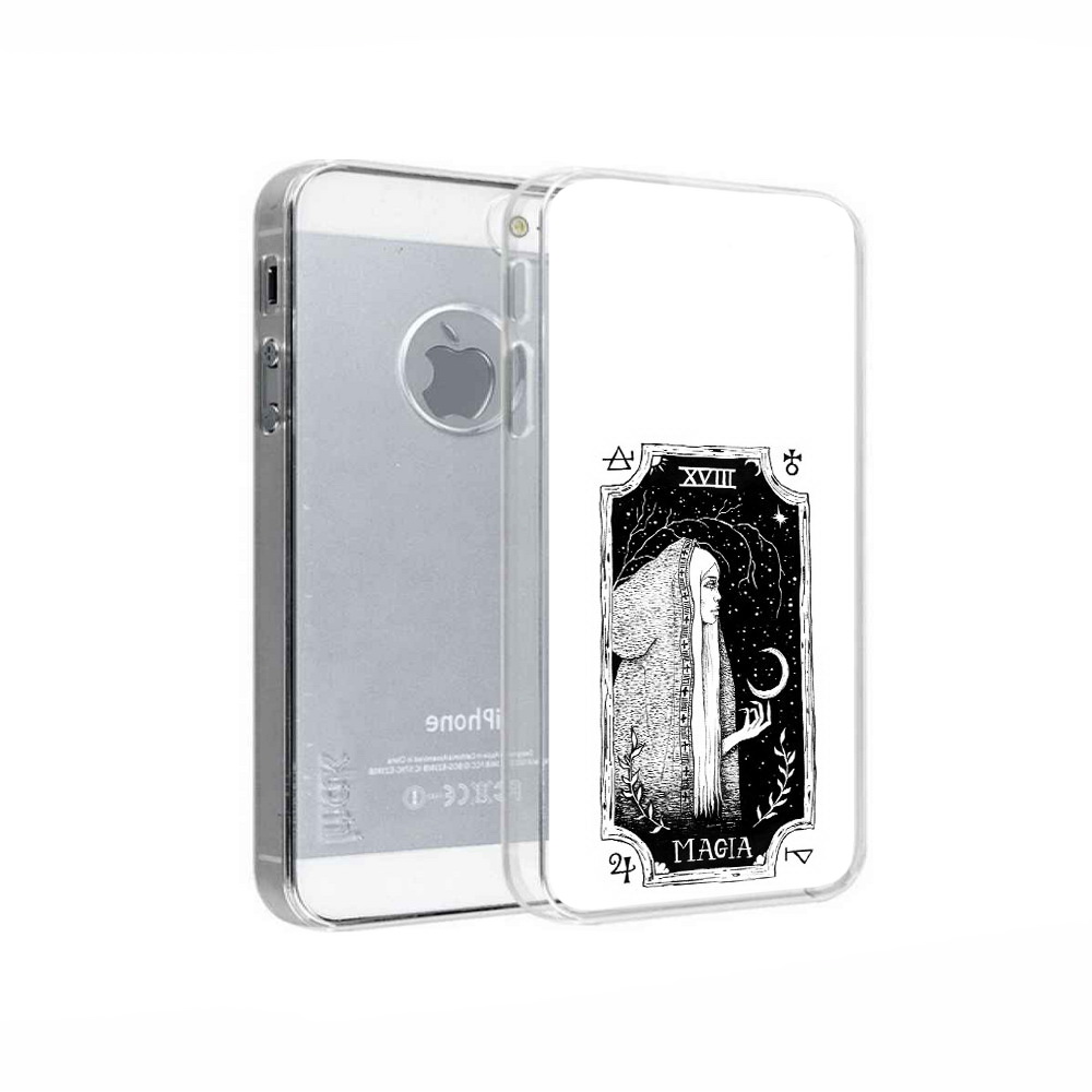 

Чехол MyPads Tocco для Apple iPhone 5 лунная магия, Прозрачный, Tocco