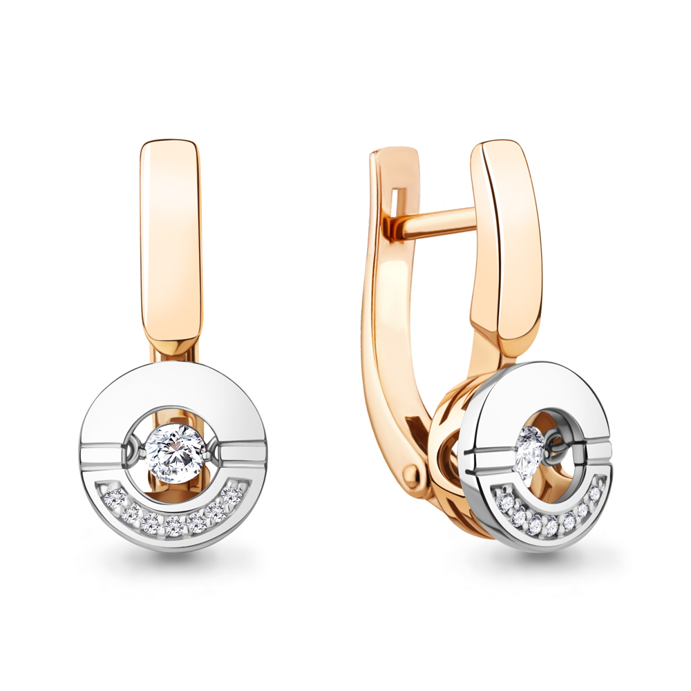 

Серьги из красного золота с бриллиантом Aquamarine Aquamarine 942989к_585_кз, 942989к_585_кз