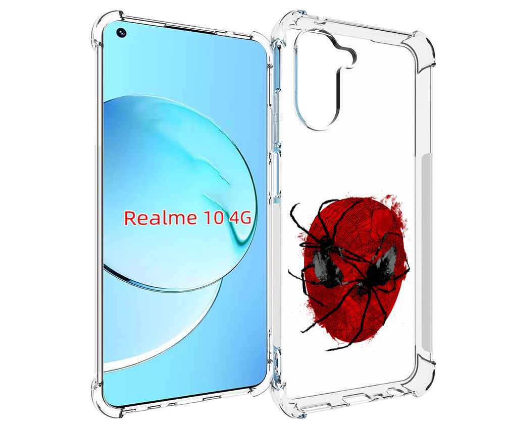 

Чехол MyPads человек паук для Realme 10, Прозрачный, Tocco