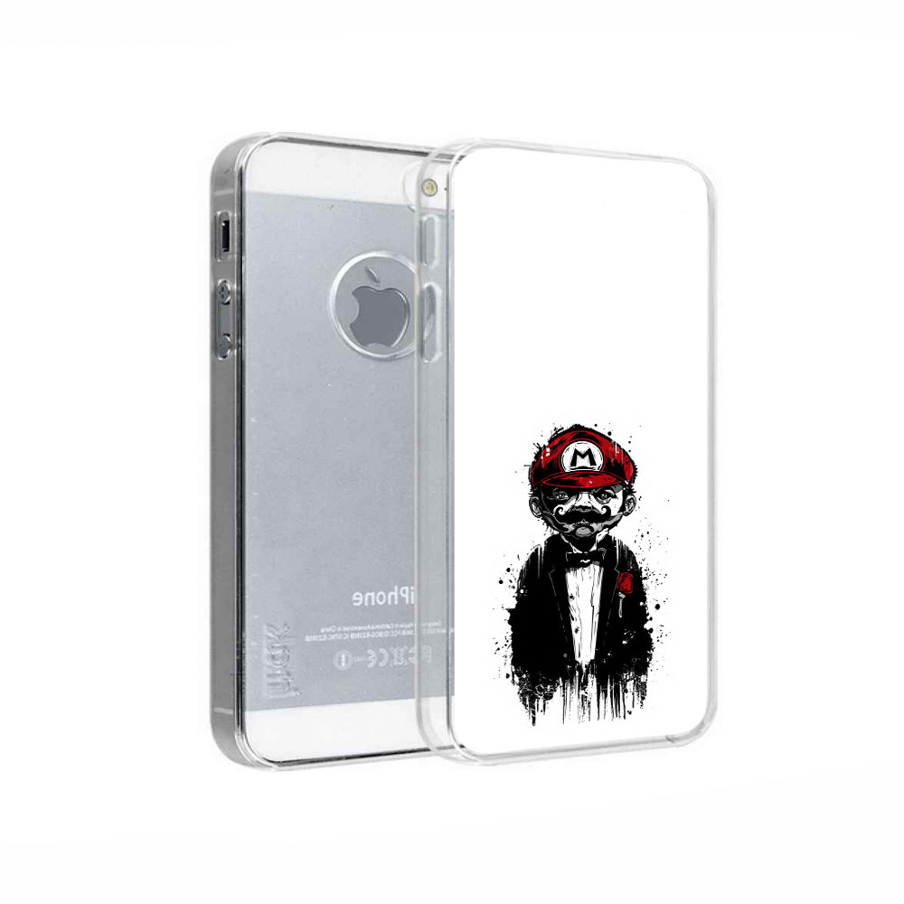 

Чехол MyPads Tocco для Apple iPhone 5 марио, Прозрачный, Tocco