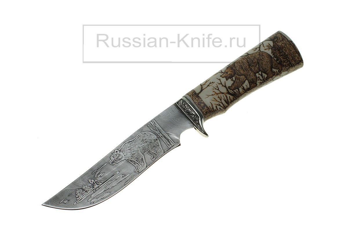 

Дамасский нож Цезарь