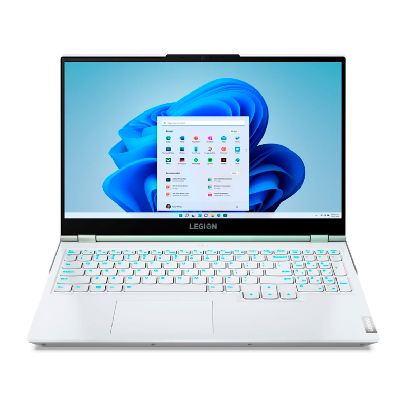 фото Игровой ноутбук lenovo legion 5 gen 6 white (82ju010kru)