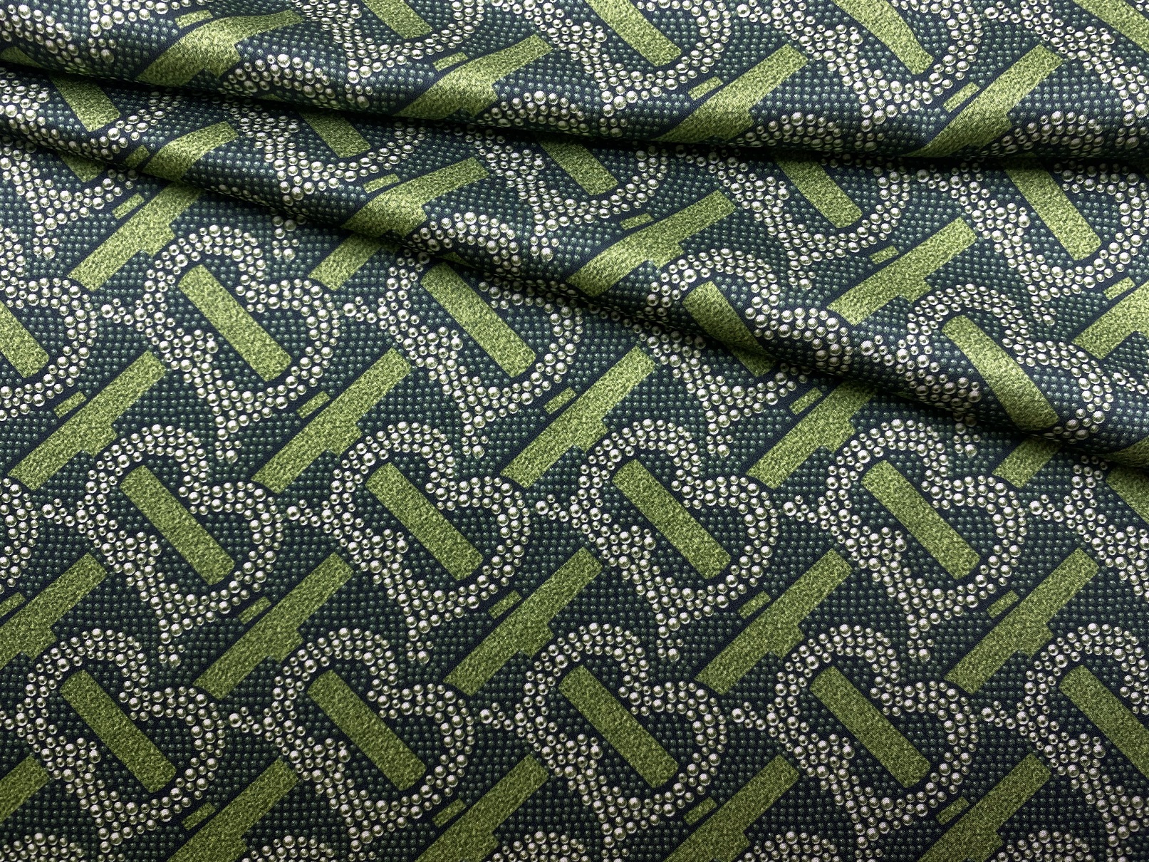 

Ткань Шёлк 46100, Зеленый, Зелёный