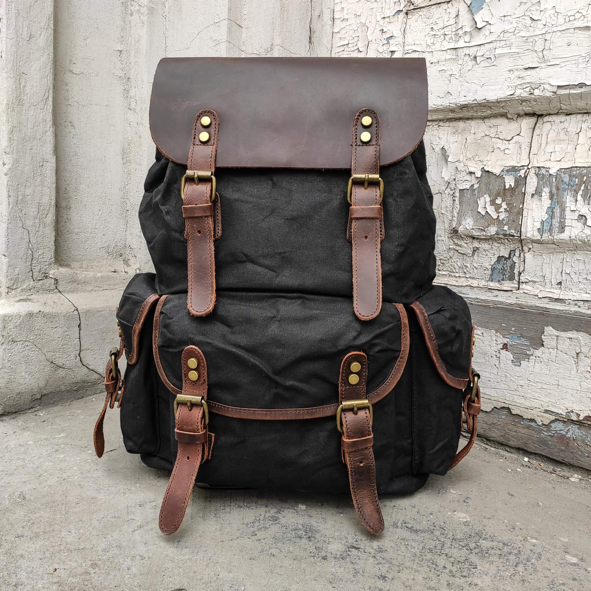 Рюкзак мужской Orlen pack KS-511 черный, 45х35х15 см