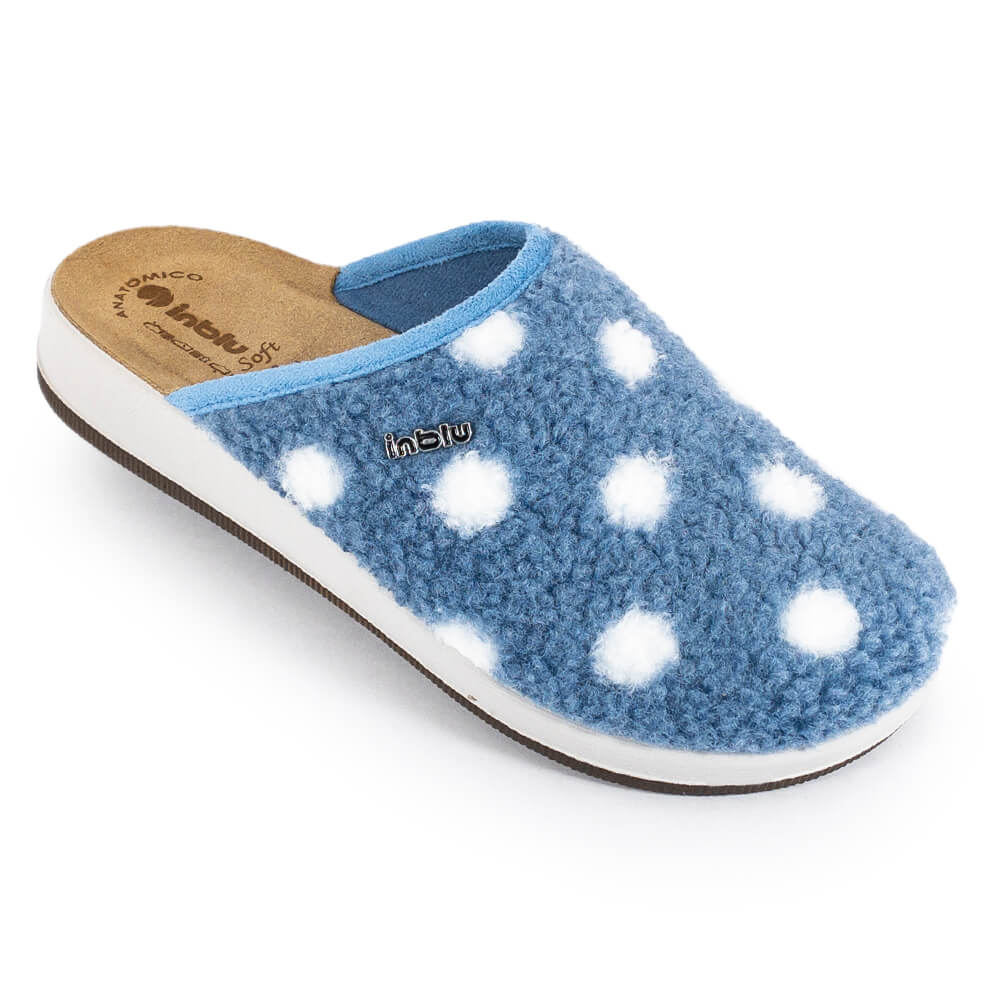 

Тапочки женские Inblu 342898881 синие 40 RU, 342898881