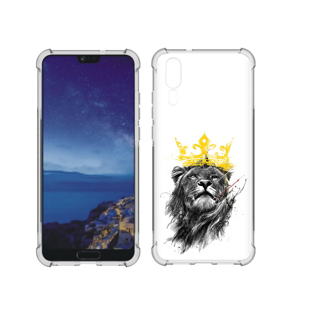 Чехол MyPads Tocco для Huawei P20 король-лев (PT108006.52.391)