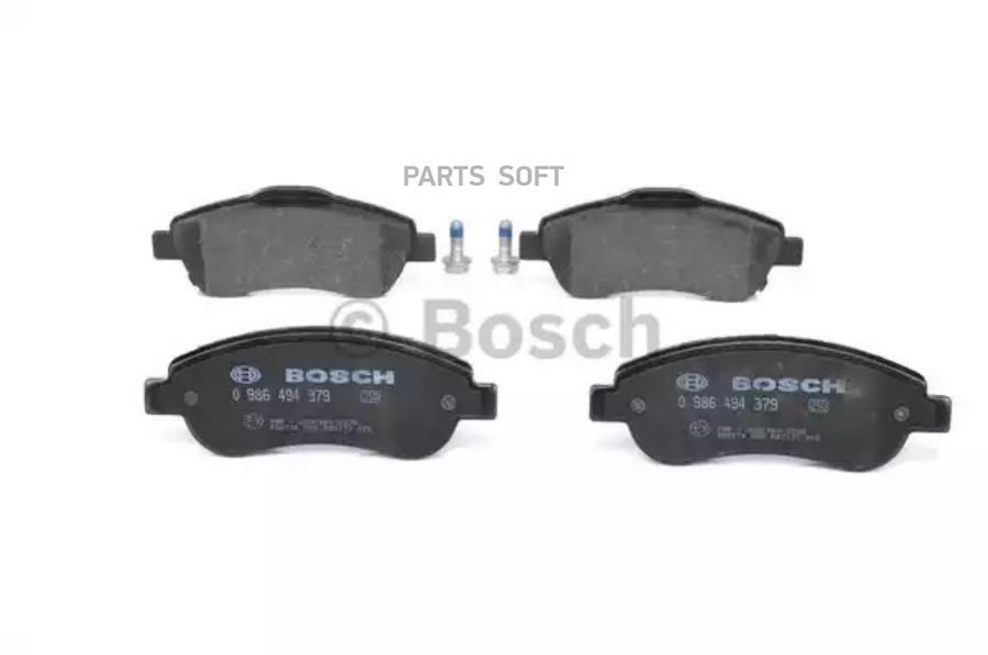 

Тормозные колодки Bosch дисковые передние 0986494379