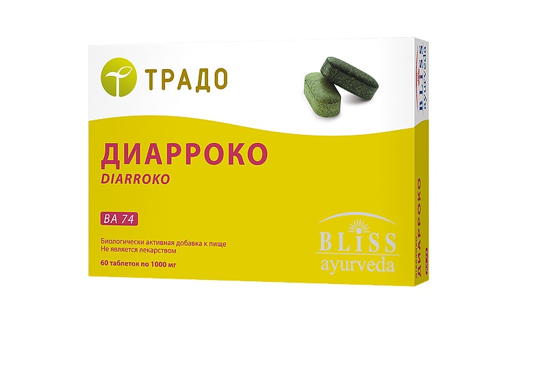 

Диарроко Традо таблетки 60 шт., Диарроко