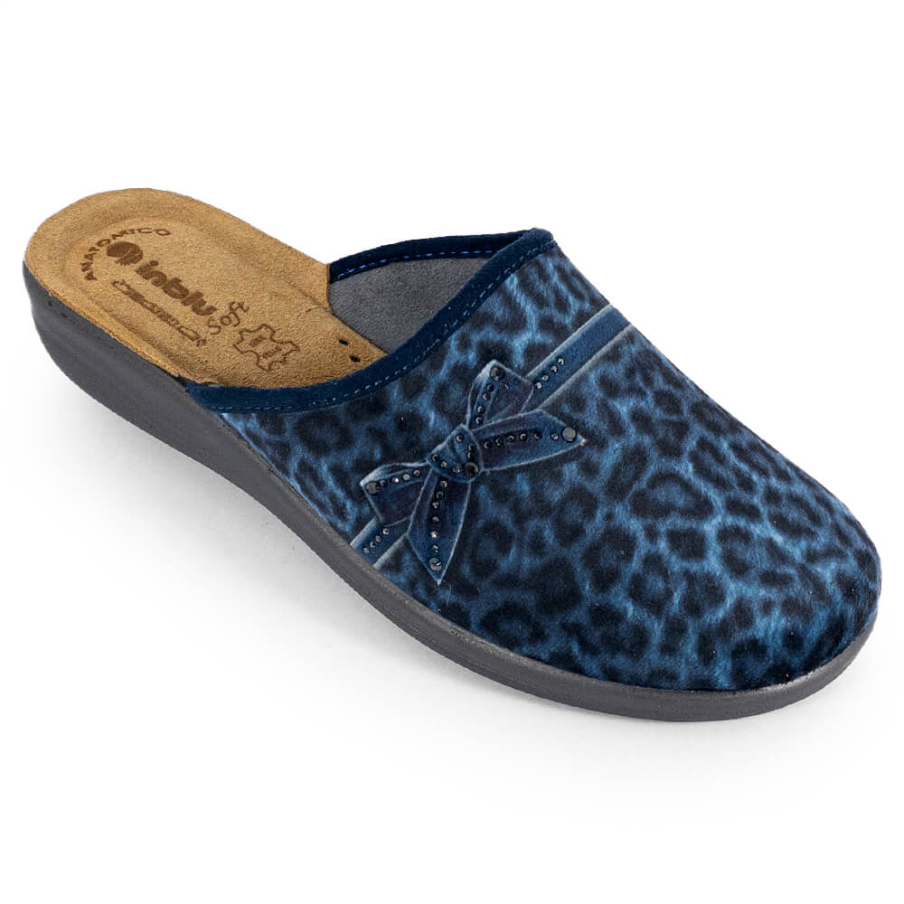 

Тапочки женские Inblu 342900843 синие 40 RU, 342900843