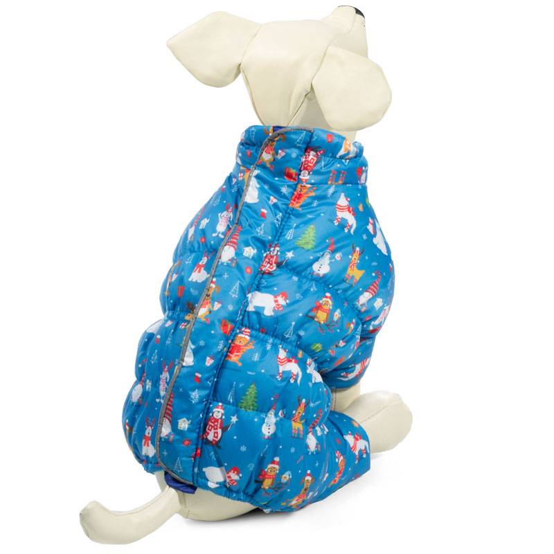 Комбинезон для собак Triol Рождество, унисекс, разноцветный, XS, длина спины 20 см