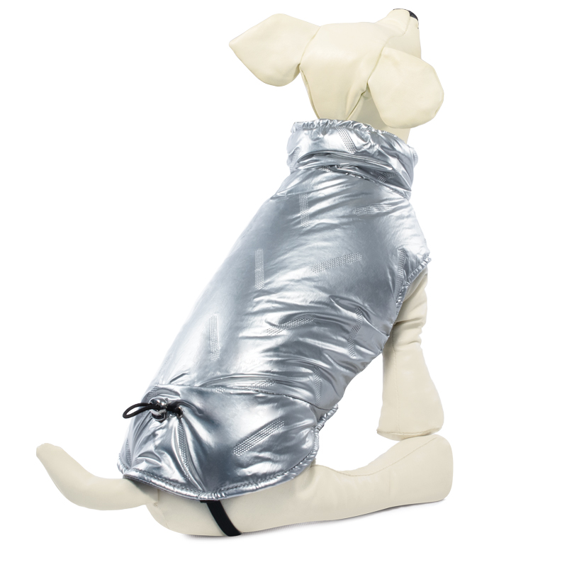 

Попона для собак Triol Be Trendy Silver, унисекс, серебристый, XL, длина спины 40 см, Be Trendy Silver