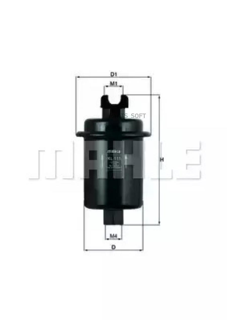 

KNECHT KL111 Фильтр топливный