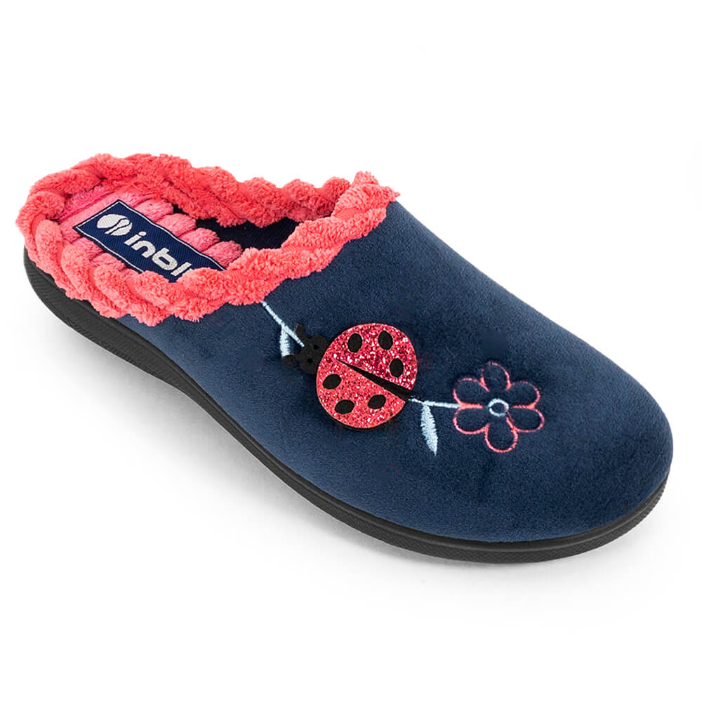 

Тапочки женские Inblu 342938890 синие 40 RU, 342938890