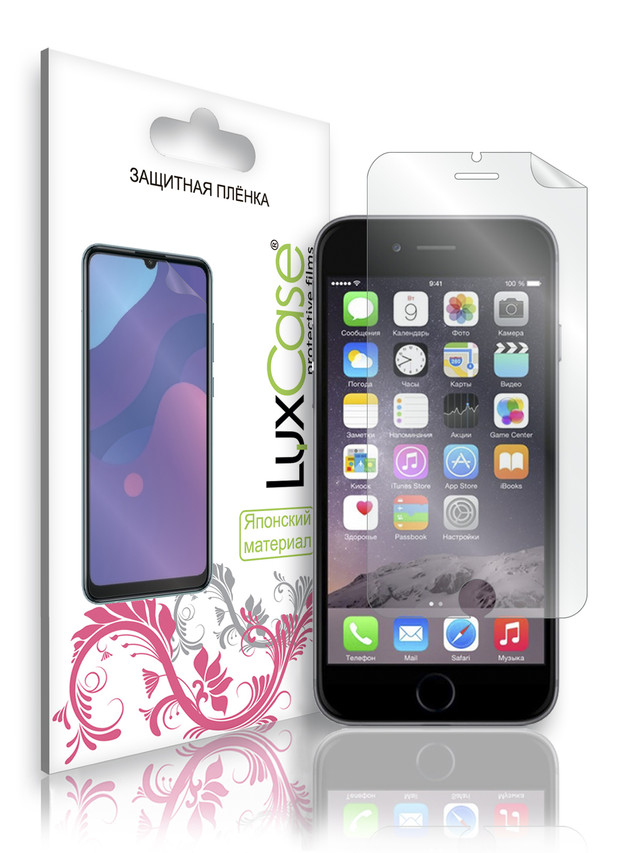 

Защитная пленка LuxCase Apple iPhone 6 / 6s / 7 / 8 / Суперпрозрачная / 52023