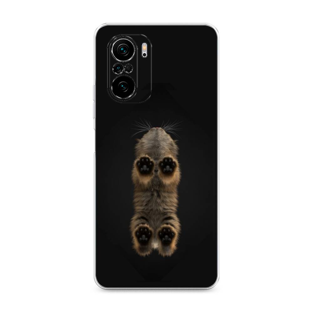 

Чехол Awog на Poco F3/Redmi K40/Mi 11i "Кошачьи лапки", Разноцветный, 310150-1