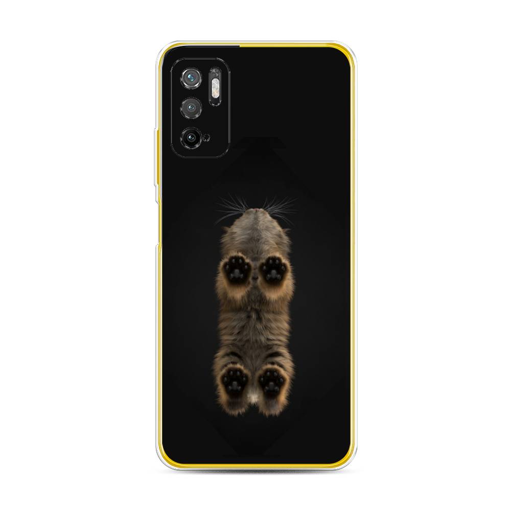 

Чехол Awog на Poco M3 Pro "Кошачьи лапки", Разноцветный, 311050-1