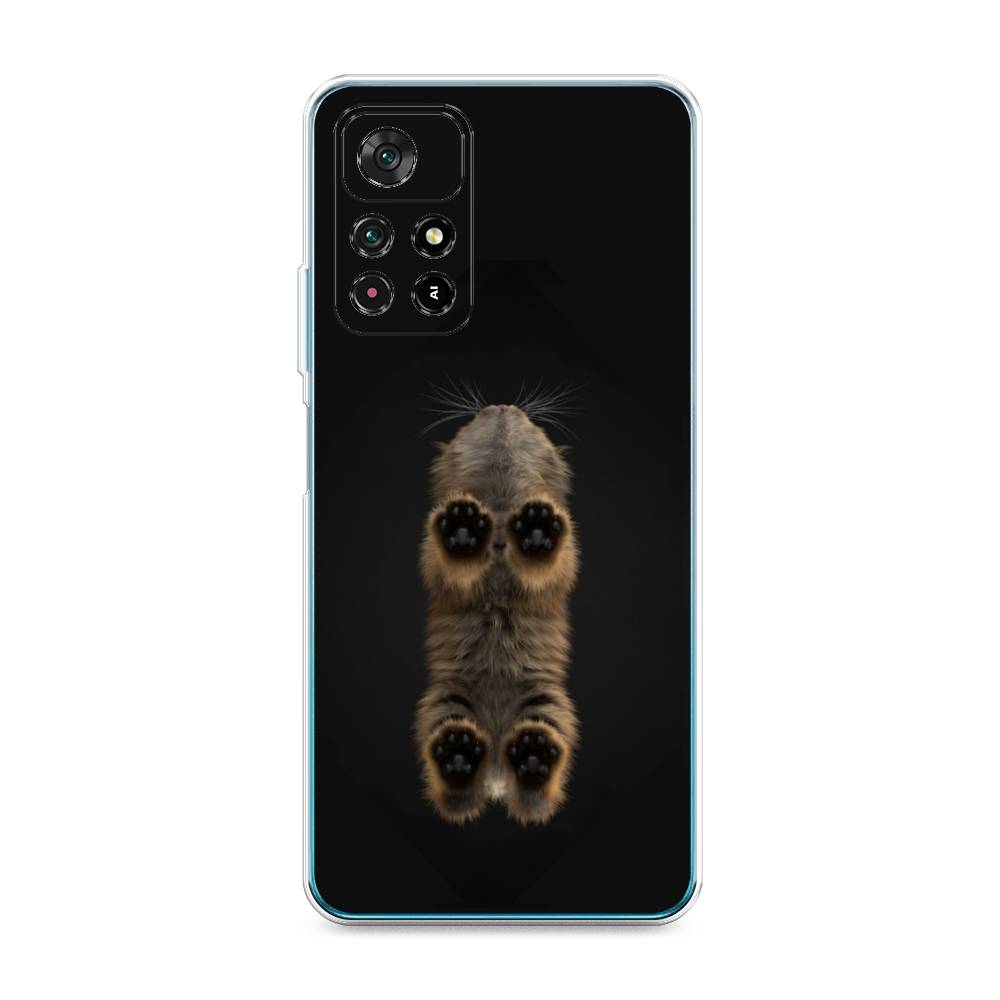 

Чехол Awog на Poco M4 Pro 5G/Redmi Note 11S 5G "Кошачьи лапки", Разноцветный, 311850-1