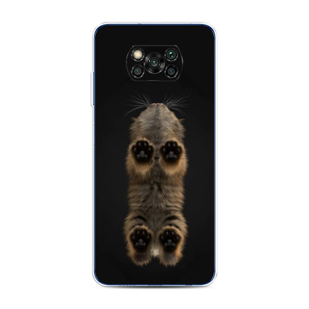 

Чехол Awog на Poco X3/X3 Pro "Кошачьи лапки", Разноцветный, 39250-1