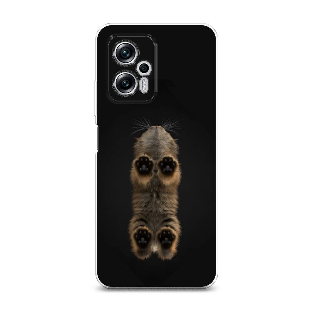 

Чехол Awog на Poco X4 GT "Кошачьи лапки", Разноцветный, 315450-1